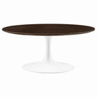 Modway Lippa 36" Round Wood Coffee Table  