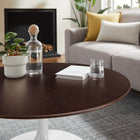 Modway Lippa 36" Round Wood Coffee Table