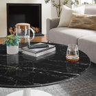 Modway Lippa 36" Round Faux Marble Coffee Table