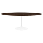 Modway Lippa 78" Oval Wood Dining Table  
