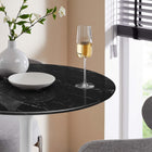 Modway Lippa 28" Round Faux Marble Bar Table