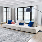 Modway Saunter 3-Piece Tufted Fabric Fabric Sofa