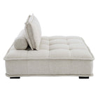 Modway Saunter 4-Piece Tufted Fabric Fabric Sectional Sofa