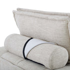 Modway Saunter 4-Piece Tufted Fabric Fabric Sectional Sofa