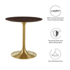 Modway Lippa 28" Round Wood Dining Table