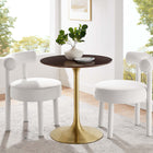 Modway Lippa 28" Round Wood Dining Table