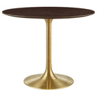 Modway Lippa 36" Round Wood Dining Table  