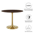 Modway Lippa 36" Round Wood Dining Table