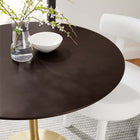Modway Lippa 36" Round Wood Dining Table
