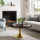 Modway Lippa 36" Round Wood Coffee Table