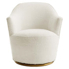 Modway Nora Boucle Upholstered Swivel Chair