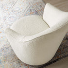 Modway Nora Boucle Upholstered Swivel Chair