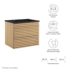 Modway Render 24" Wall-Mount Bathroom Vanity