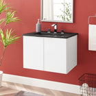 Modway Maybelle 24" Wall-Mount Bathroom Vanity
