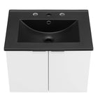 Modway Maybelle 24" Wall-Mount Bathroom Vanity