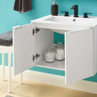 Modway Maybelle 24" Wall-Mount Bathroom Vanity