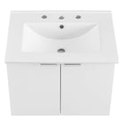 Modway Maybelle 24" Wall-Mount Bathroom Vanity