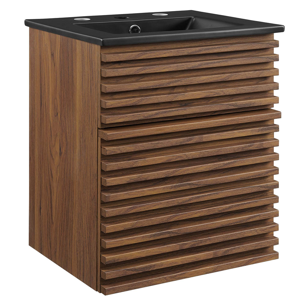 Modway Render 18" Wall-Mount Bathroom Vanity  