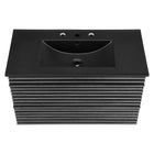 Modway Render 36" Wall-Mount Bathroom Vanity