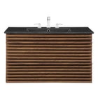Modway Render 36" Wall-Mount Bathroom Vanity