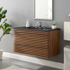Modway Render 36" Wall-Mount Bathroom Vanity