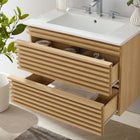 Modway Render 30" Wall-Mount Bathroom Vanity