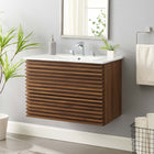 Modway Render 30" Wall-Mount Bathroom Vanity