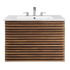 Modway Render 30" Wall-Mount Bathroom Vanity