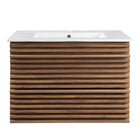 Modway Render 30" Wall-Mount Bathroom Vanity