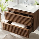 Modway Render 30" Wall-Mount Bathroom Vanity