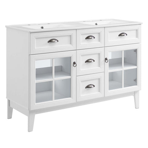 Modway Isle 48" Double Bathroom Vanity Cabinet  