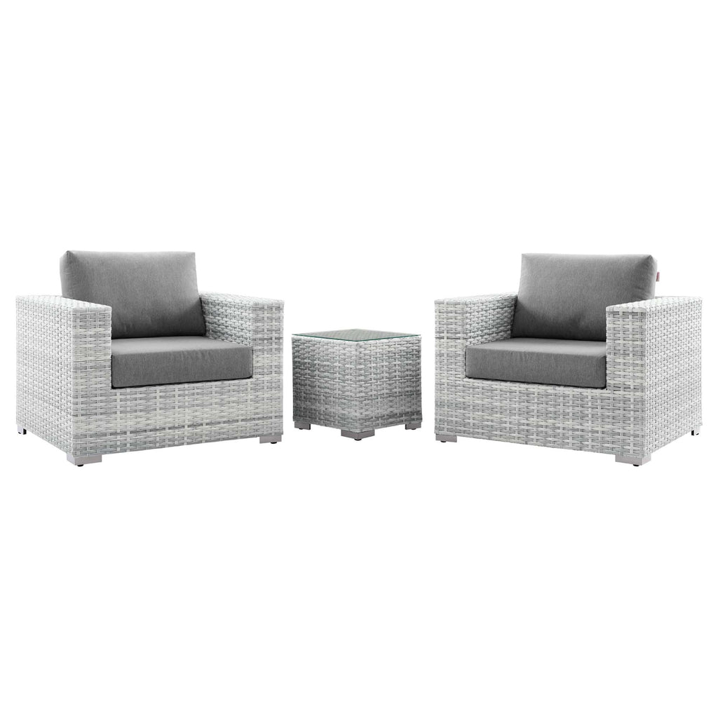 Modway Convene 3-Piece Outdoor Patio Set  