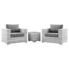 Modway Convene 3-Piece Outdoor Patio Set  
