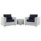 Modway Convene 3-Piece Outdoor Patio Set  