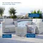 Modway Convene 3-Piece Outdoor Patio Set