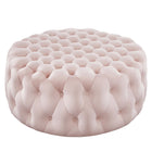 Modway Amour Tufted Button Large Round Performance Velvet Ottoman  