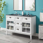 Modway Isle 48" Double Bathroom Vanity Cabinet