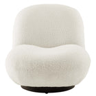 Modway Kindred Boucle Upholstered Upholstered Fabric Swivel Chair