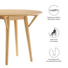 Modway Gallant 36" Dining Table