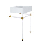 Modway Redeem 24" Acrylic Wall-Mount Bathroom Vanity