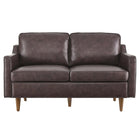 Modway Impart Genuine Leather Loveseat