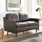 Modway Impart Genuine Leather Loveseat