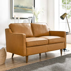 Modway Impart Genuine Leather Loveseat