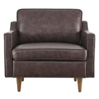 Modway Impart Genuine Leather Armchair