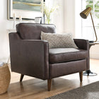 Modway Impart Genuine Leather Armchair