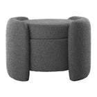 Modway Nebula Boucle Upholstered Ottoman