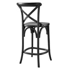 Modway Gear Counter Stool - Wood Seat