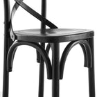 Modway Gear Counter Stool - Wood Seat