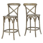 Modway Gear Counter Stool - Wood Seat