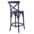 Modway Gear Counter Stool - Wood Seat